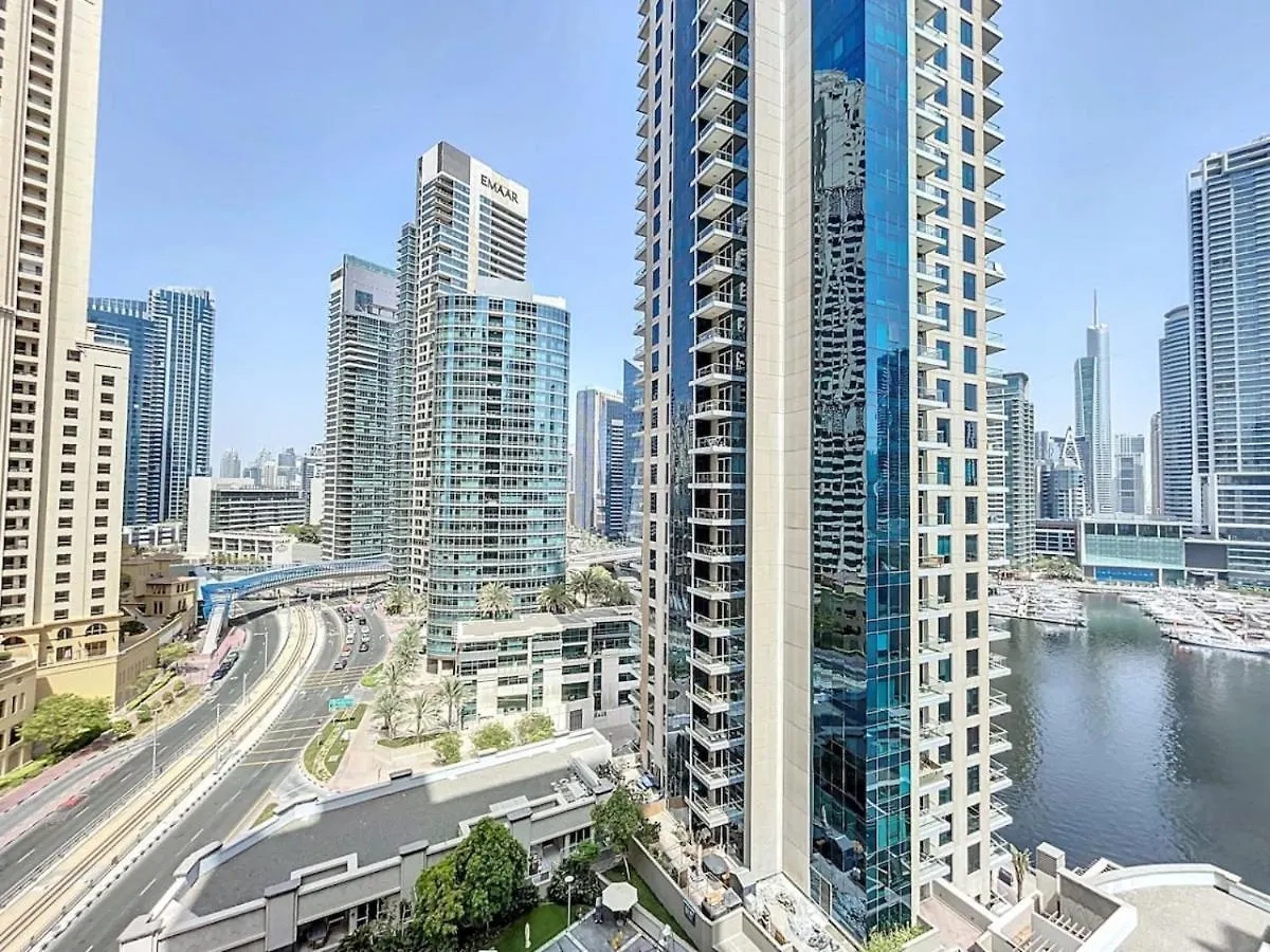 Attessa Tower - Vibrant One Bedroom In Marina Dubai United Arab Emirates
