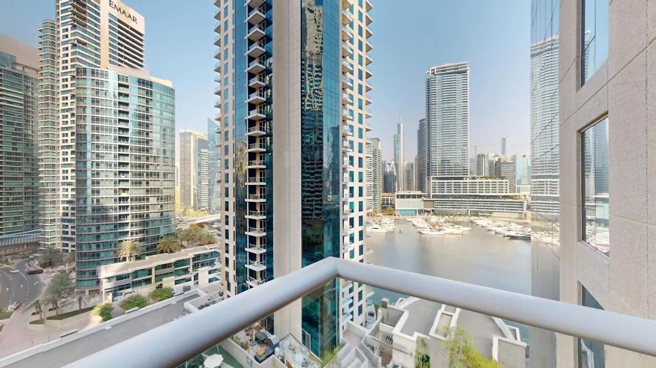 Apartment Attessa Tower - Vibrant One Bedroom In Marina Dubai